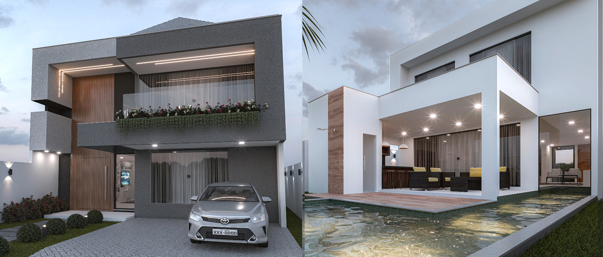 Residência de alto padrão construída pela Oncap